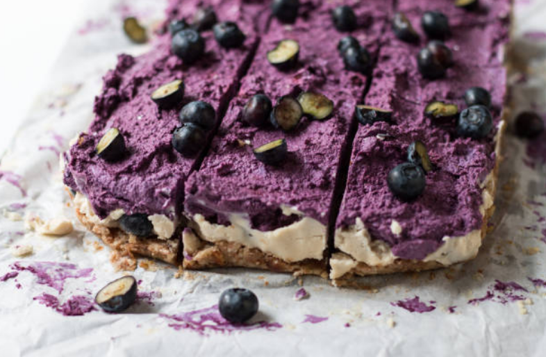 BLUEBERRY CHEESECAKE, BUT HOLD THE CHEESE